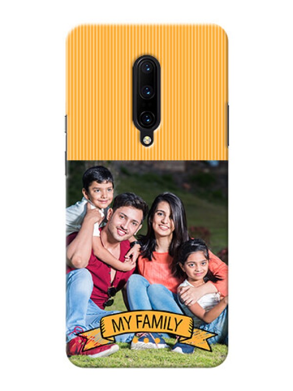 Custom OnePlus 7 Pro Personalized Mobile Cases: My Family Design