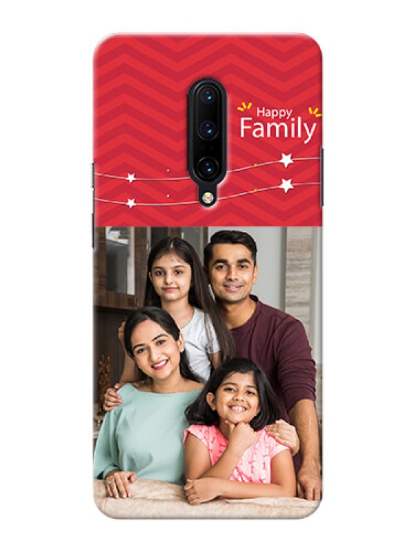 Custom OnePlus 7 Pro customized phone cases: Happy Family Design