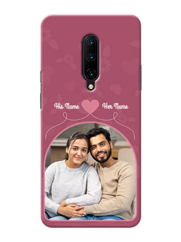 Custom OnePlus 7 Pro mobile phone covers: Love Floral Design