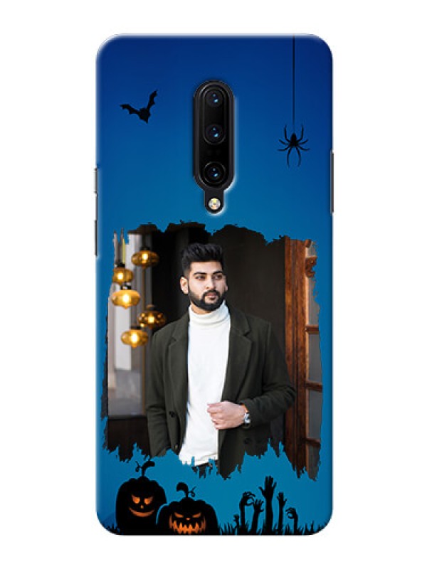 Custom OnePlus 7 Pro mobile cases online with pro Halloween design 
