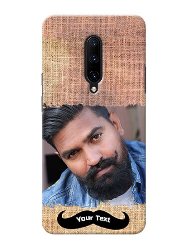 Custom OnePlus 7 Pro Mobile Back Covers Online with Texture Design