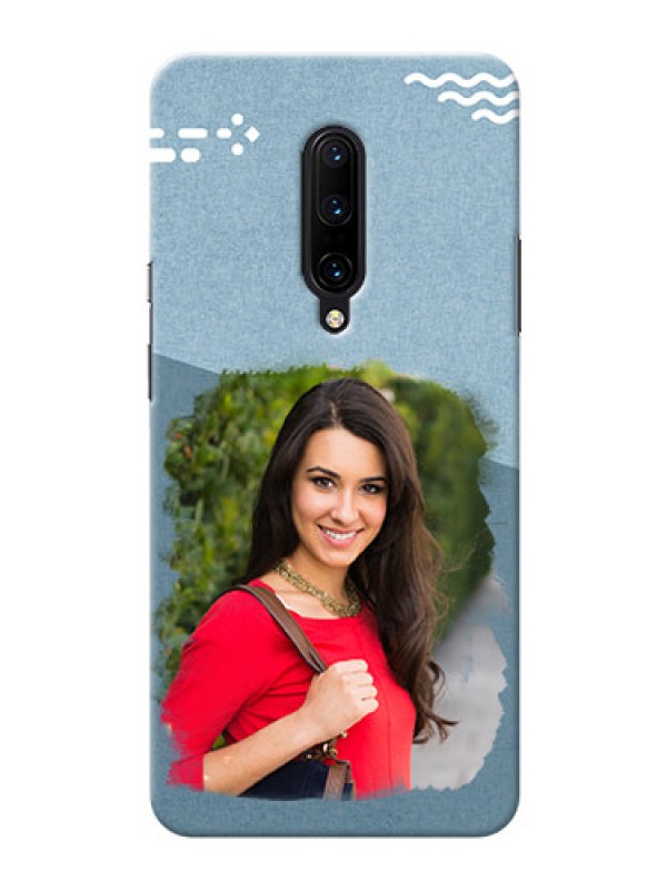 Custom OnePlus 7 Pro custom mobile phone covers: Grunge Line Art Design