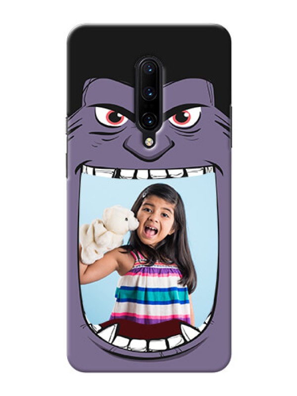 Custom OnePlus 7 Pro Personalised Phone Covers: Angry Monster Design