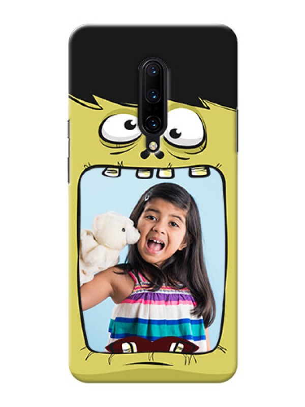 Custom OnePlus 7 Pro Mobile Covers: Cartoon monster back case Design