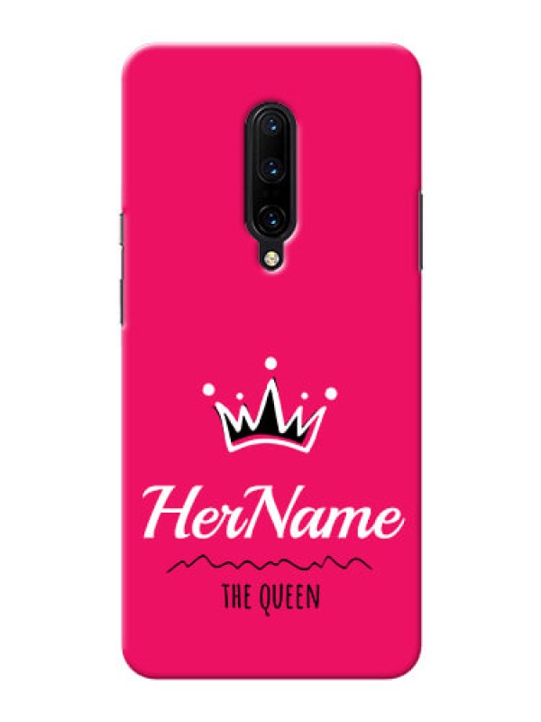 Custom One Plus 7 Pro Queen Phone Case with Name