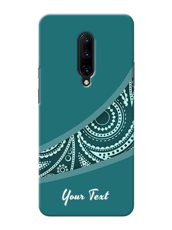 Custom OnePlus 7 Pro Custom Phone Covers: semi visible floral Design