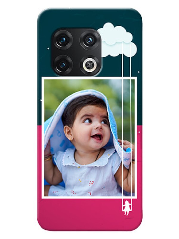Custom OnePlus 10 Pro 5G custom phone covers: Cute Girl with Cloud Design