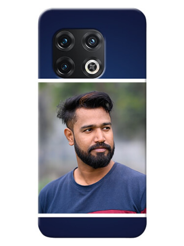 Custom OnePlus 10 Pro 5G Mobile Cases: Simple Royal Blue Design