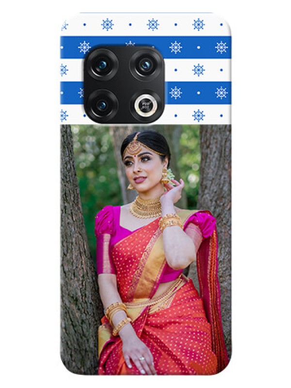 Custom OnePlus 10 Pro 5G custom mobile covers: Snow Pattern Design