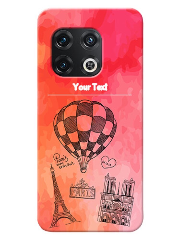 Custom OnePlus 10 Pro 5G Personalized Mobile Covers: Paris Theme Design