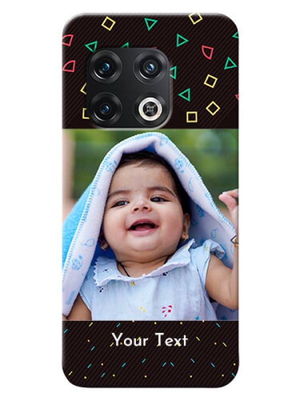 Custom OnePlus 10 Pro 5G custom mobile cases with confetti birthday design