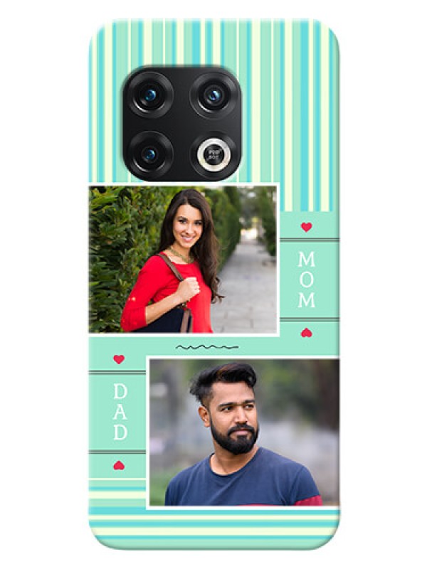 Custom OnePlus 10 Pro 5G custom mobile phone covers: Mom & Dad Pic Design