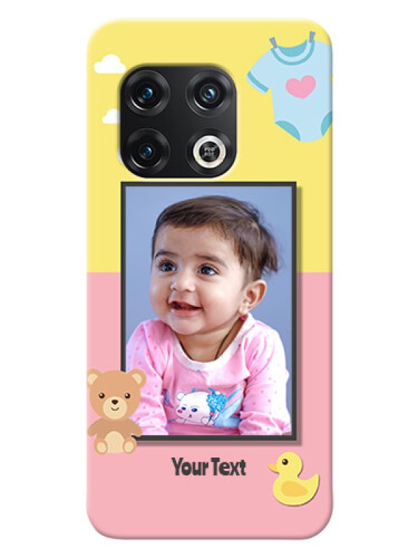 Custom OnePlus 10 Pro 5G Back Covers: Kids 2 Color Design