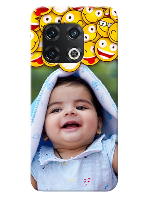 Custom OnePlus 10 Pro 5G Custom Phone Cases with Smiley Emoji Design