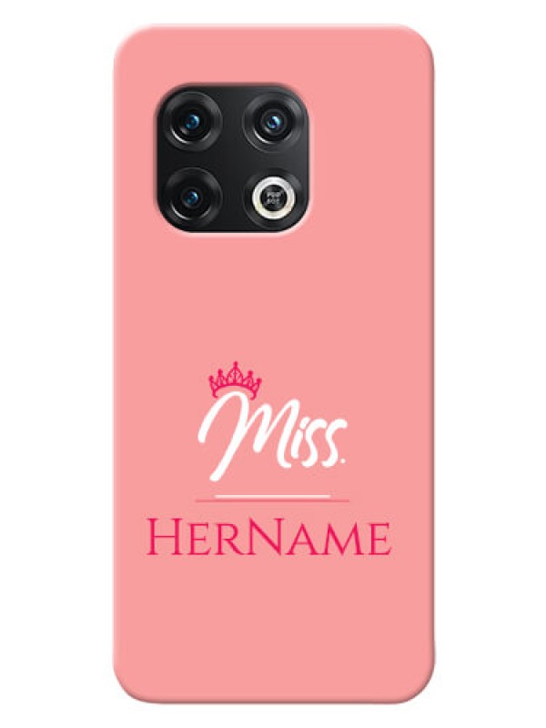 Custom OnePlus 10 Pro 5G Custom Phone Case Mrs with Name