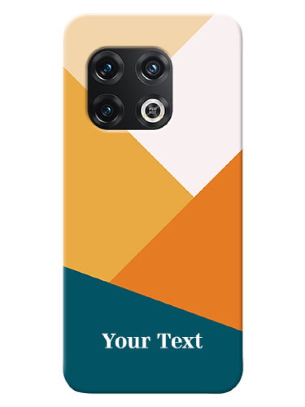 Custom OnePlus 10 Pro 5G Custom Phone Cases: Stacked Multi-colour Design