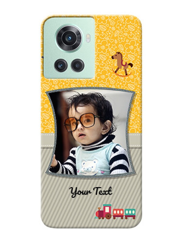 Custom OnePlus 10R 5G Mobile Cases Online: Baby Picture Upload Design