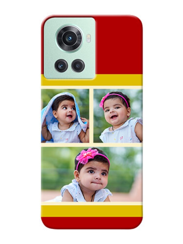 Custom OnePlus 10R 5G mobile phone cases: Multiple Pic Upload Design