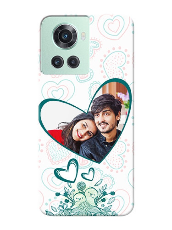 Custom OnePlus 10R 5G Personalized Mobile Cases: Premium Couple Design