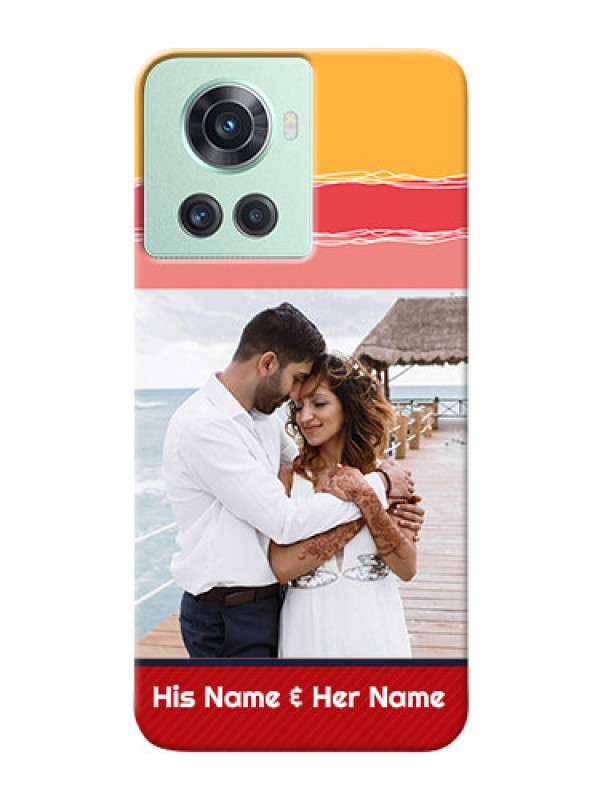 Custom OnePlus 10R 5G custom mobile phone covers: Colorful Case Design