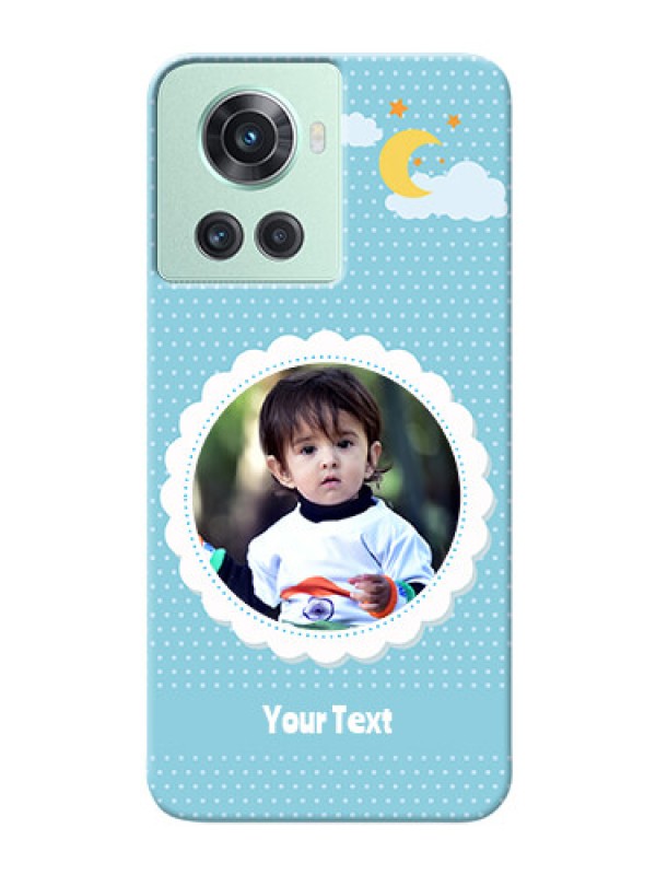 Custom OnePlus 10R 5G mobile cases online: violet Pattern Design