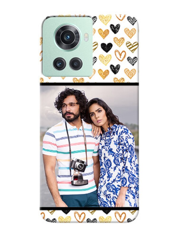 Custom OnePlus 10R 5G Personalized Mobile Cases: Love Symbol Design