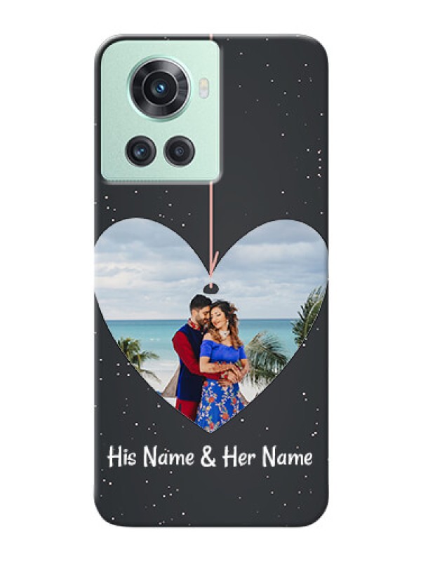 Custom OnePlus 10R 5G custom phone cases: Hanging Heart Design