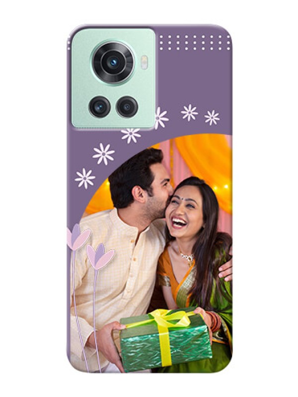 Custom OnePlus 10R 5G Phone covers for girls: lavender flowers design 