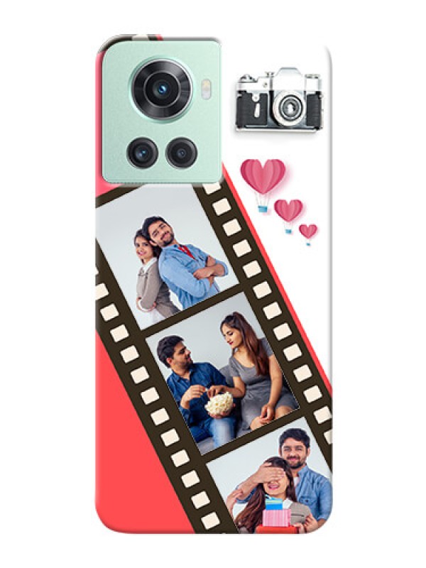 Custom OnePlus 10R 5G custom phone covers: 3 Image Holder with Film Reel