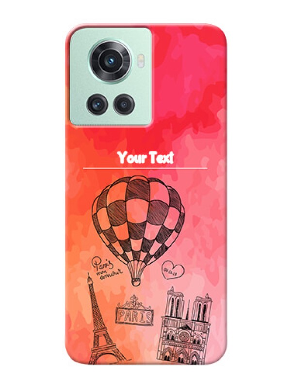 Custom OnePlus 10R 5G Personalized Mobile Covers: Paris Theme Design