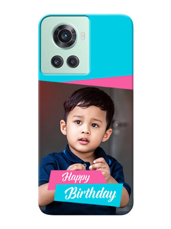 Custom OnePlus 10R 5G Mobile Covers: Image Holder with 2 Color Design