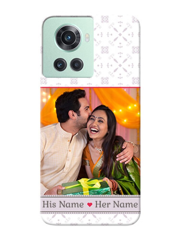 Custom OnePlus 10R 5G Phone Cases with Photo and Ethnic Design