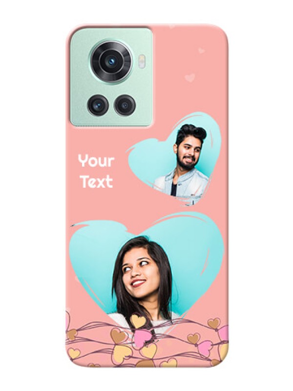 Custom OnePlus 10R 5G customized phone cases: Love Doodle Design