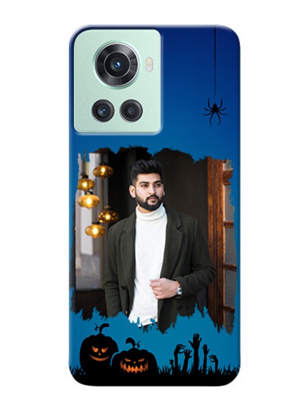 Custom OnePlus 10R 5G mobile cases online with pro Halloween design 