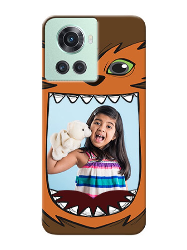 Custom OnePlus 10R 5G Phone Covers: Owl Monster Back Case Design