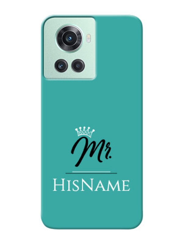 Custom OnePlus 10R 5G Custom Phone Case Mr with Name