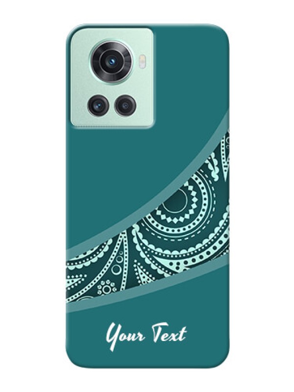 Custom OnePlus 10R 5G Custom Phone Covers: semi visible floral Design