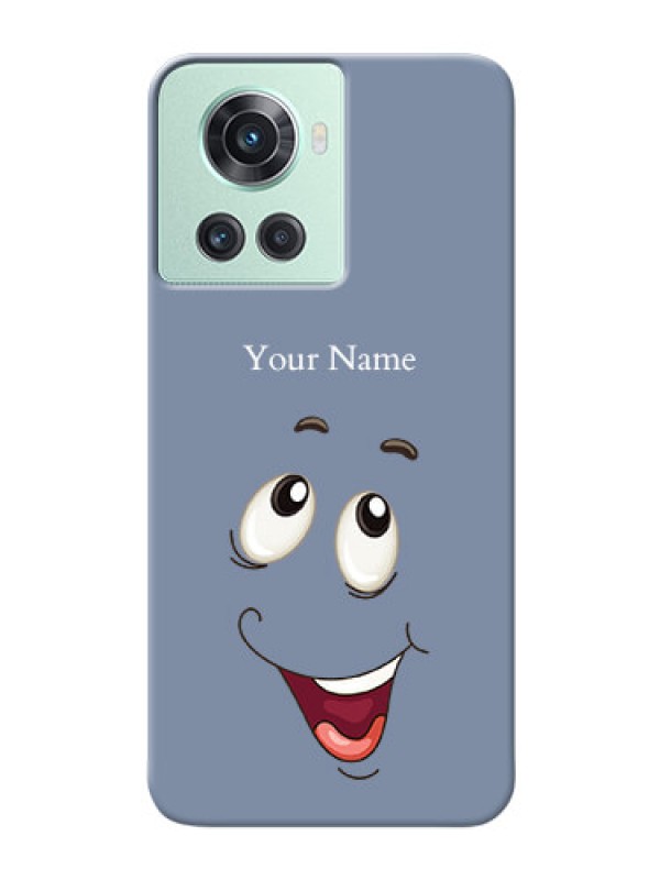 Custom OnePlus 10R 5G Phone Back Covers: Laughing Cartoon Face Design