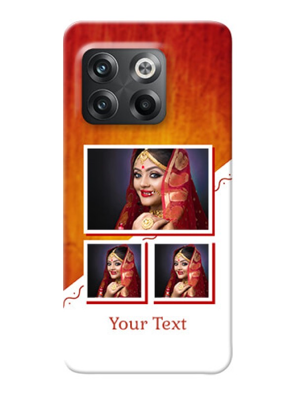 Custom OnePlus 10T 5G Personalised Phone Cases: Wedding Memories Design 