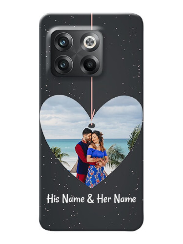 Custom OnePlus 10T 5G custom phone cases: Hanging Heart Design