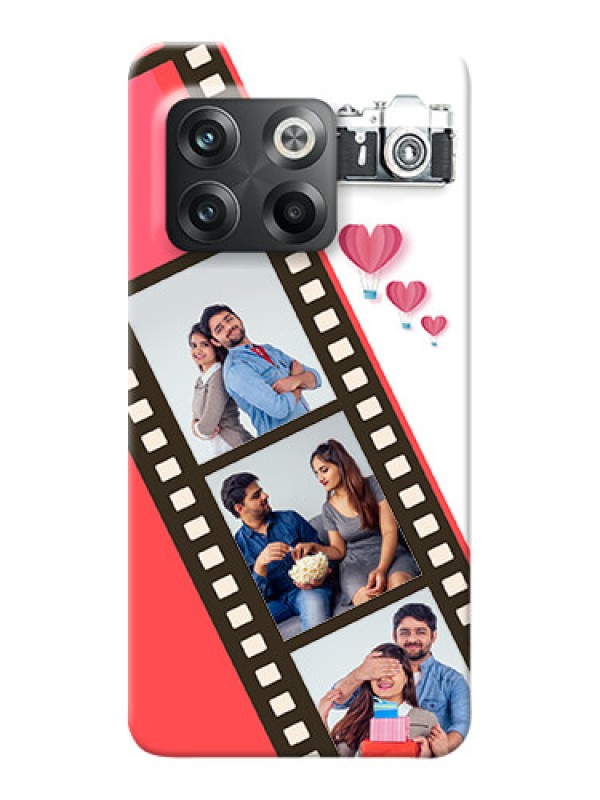 Custom OnePlus 10T 5G custom phone covers: 3 Image Holder with Film Reel
