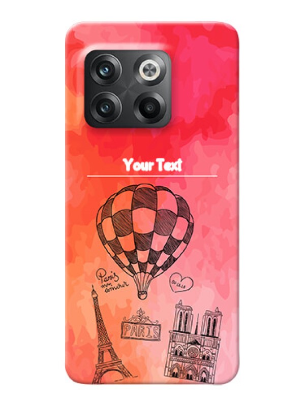 Custom OnePlus 10T 5G Personalized Mobile Covers: Paris Theme Design