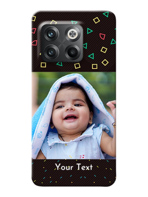 Custom OnePlus 10T 5G custom mobile cases with confetti birthday design