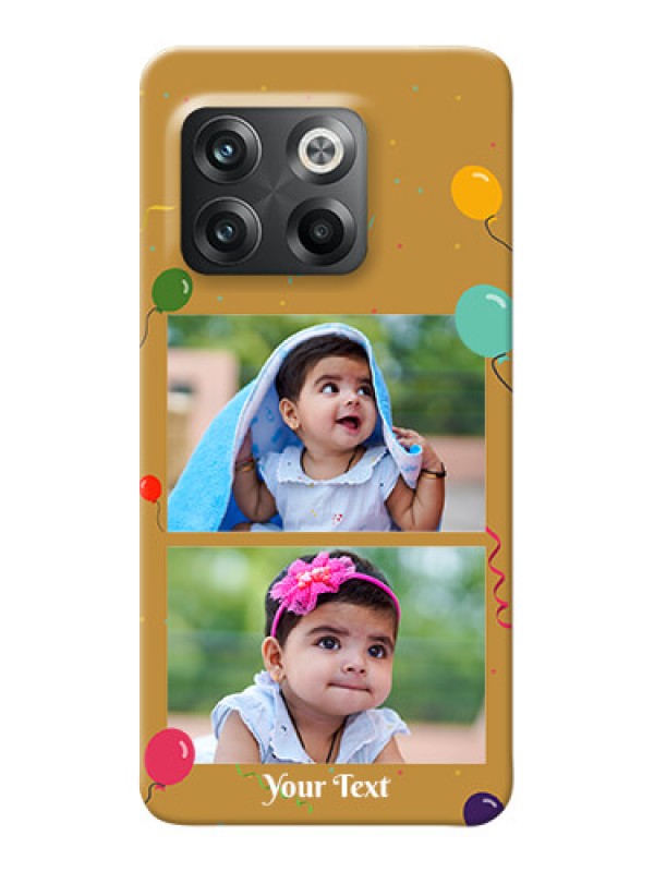 Custom OnePlus 10T 5G Phone Covers: Image Holder with Birthday Celebrations Design