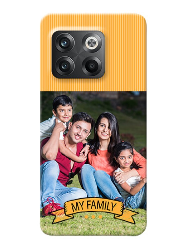 Custom OnePlus 10T 5G Personalized Mobile Cases: My Family Design