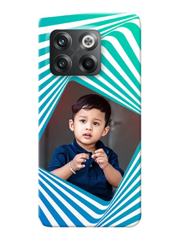 Custom OnePlus 10T 5G Personalised Mobile Covers: Abstract Spiral Design