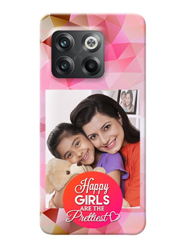 Custom OnePlus 10T 5G Personalized Phone Covers: Abstract Triangle Design