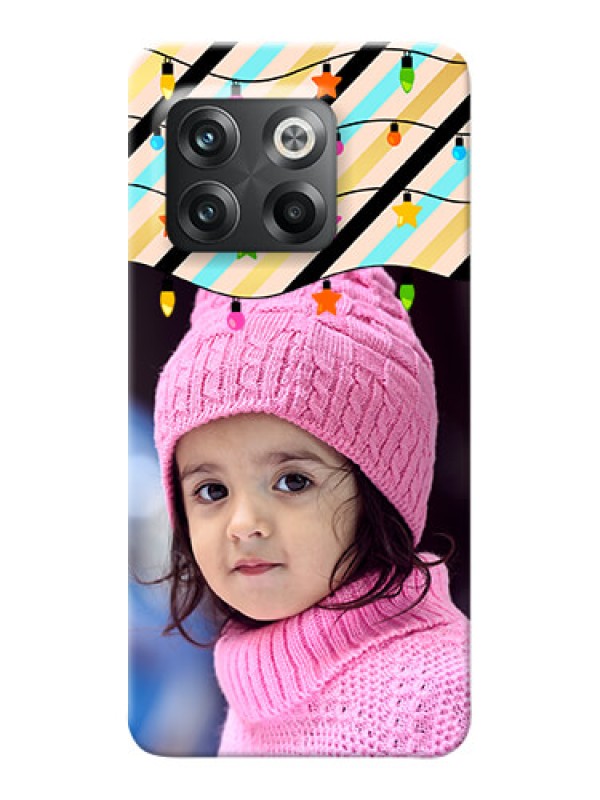 Custom OnePlus 10T 5G Personalized Mobile Covers: Lights Hanging Design