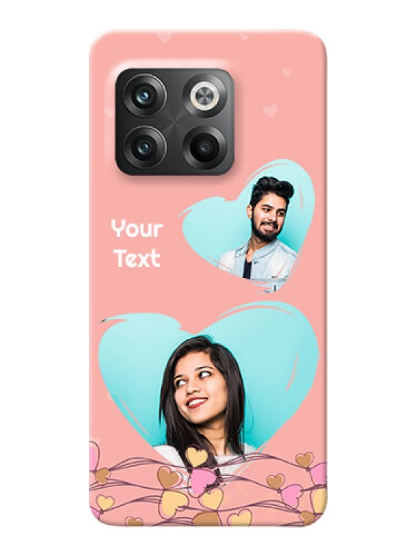 Custom OnePlus 10T 5G customized phone cases: Love Doodle Design