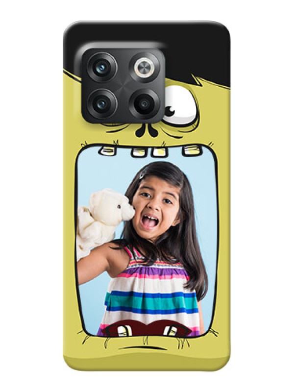 Custom OnePlus 10T 5G Mobile Covers: Cartoon monster back case Design
